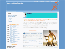 Tablet Screenshot of marchenordique.be